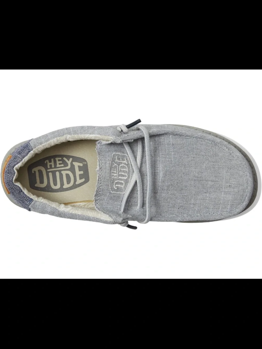 Hey Dude Youth Slip-On Shoes in Steel
